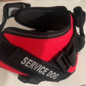 Brand New service dog vest harness. Buy this harness and get one item free!!!!